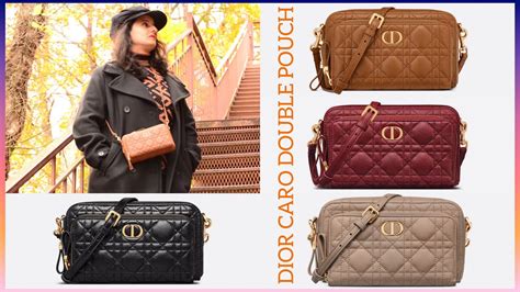 dior double pouch bag|dior pouch price.